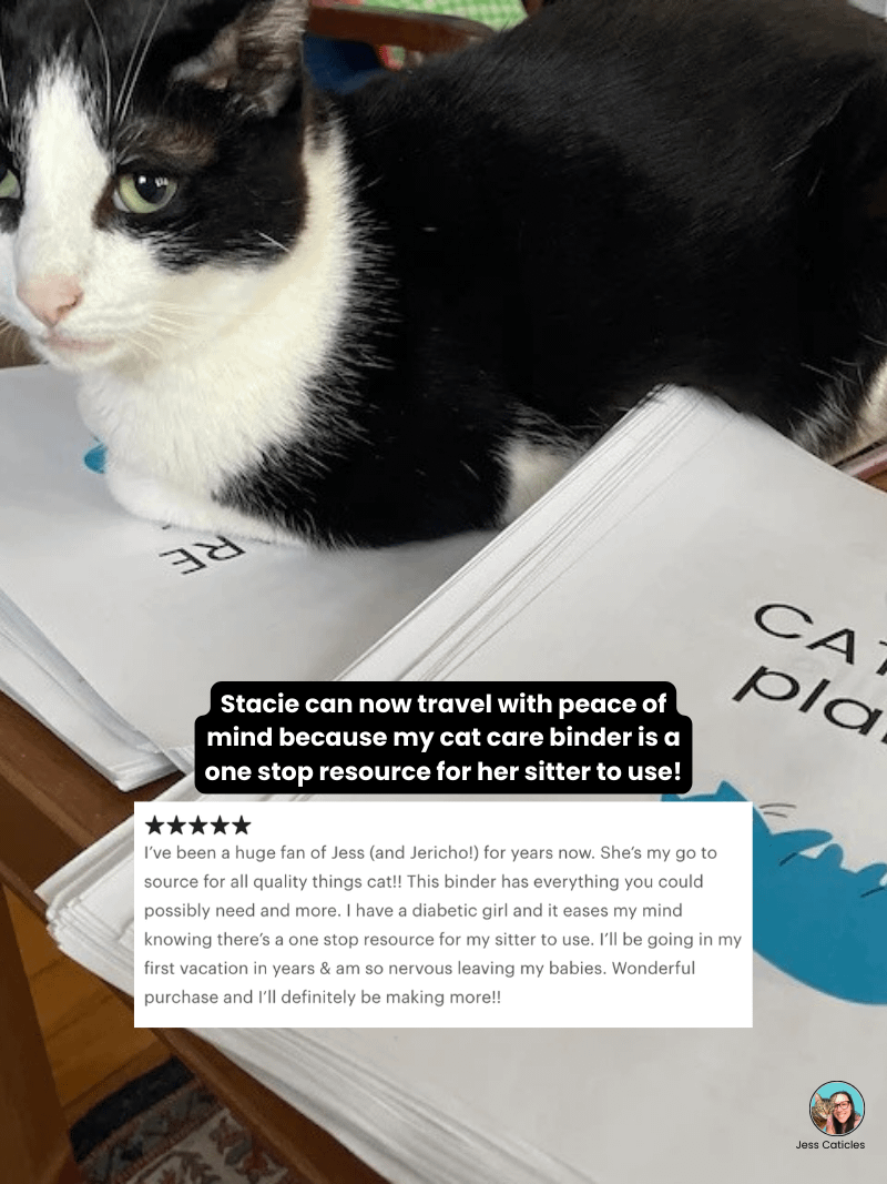 Cat Care Binder Bundle product image (8)