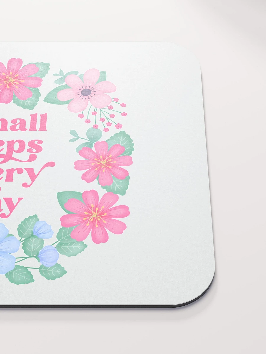 Small steps every day - Mouse Pad White product image (5)