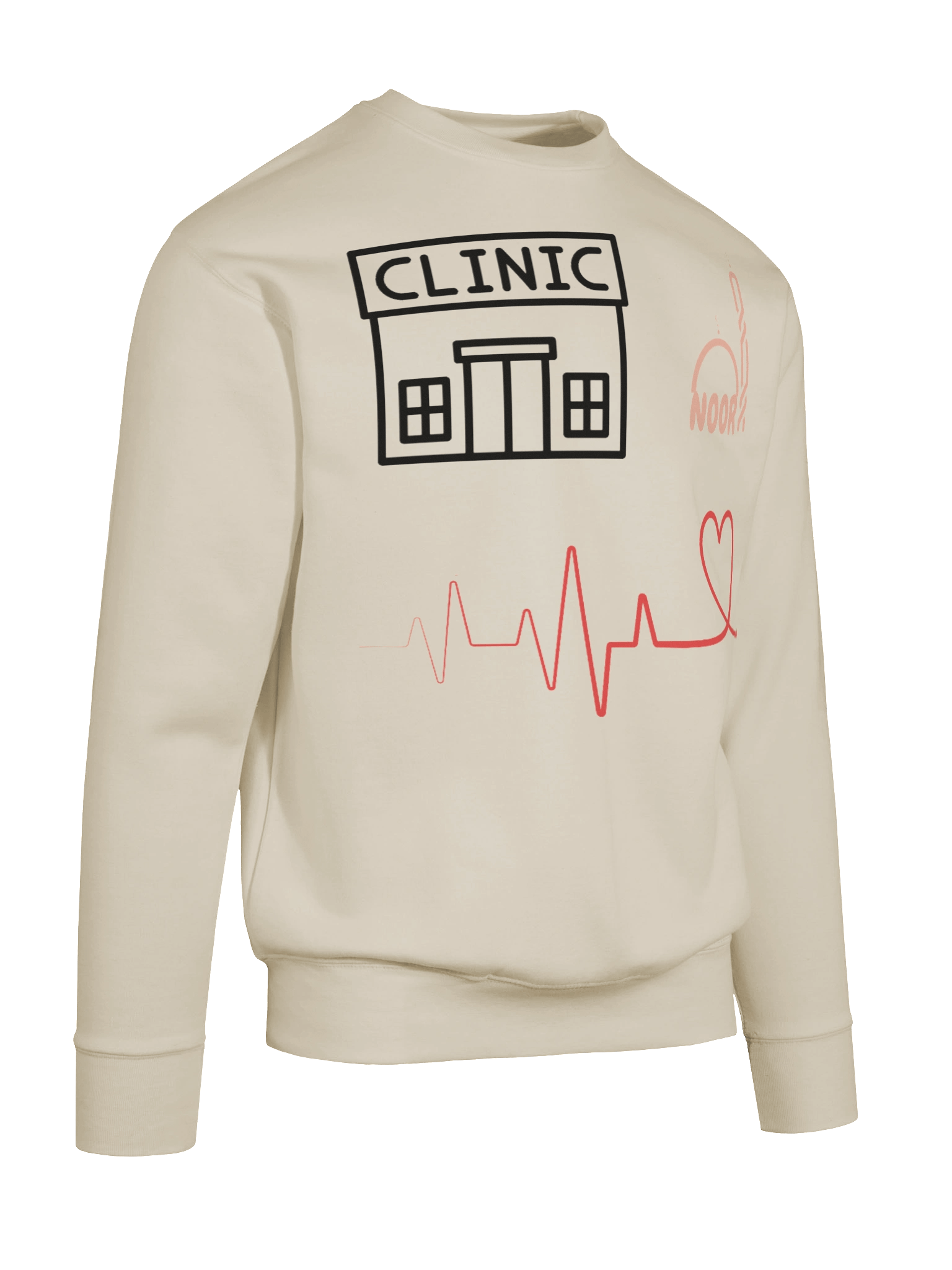 Noor Medical Premium Cotton Crew Sweatshirt product image (49)