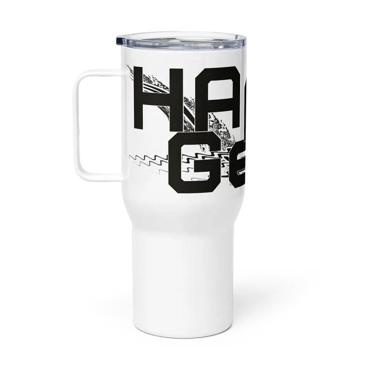 HApex Gear Black Name and Logo Travel Mug with a Handle product image (1)