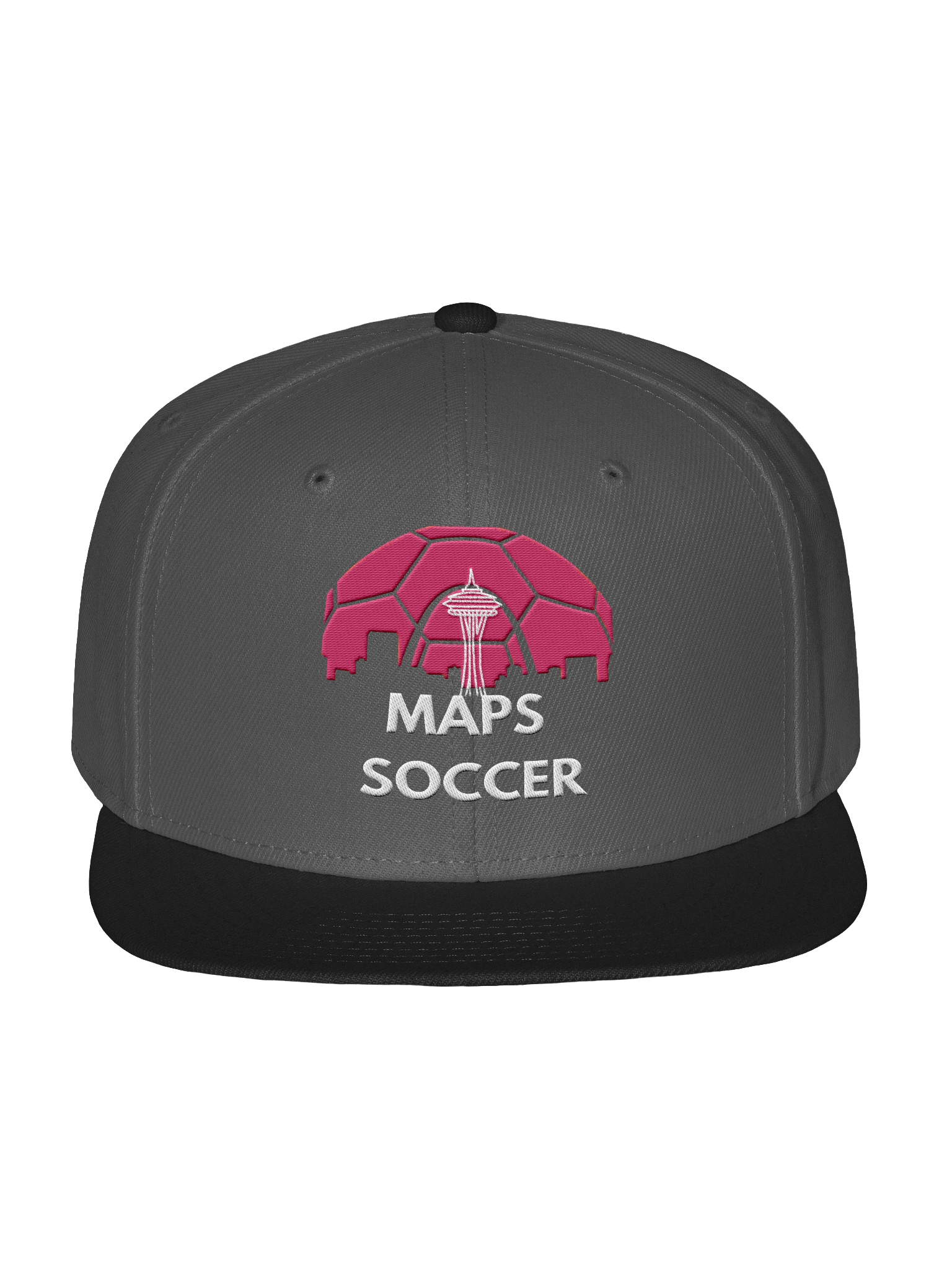MAPS Varsity Soccer Wool Blend Snapback Cap product image (1)