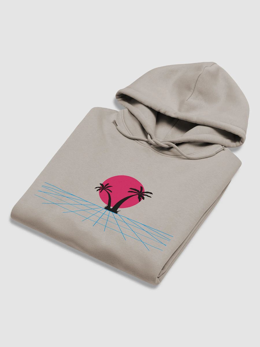 Retro-Futuristic Synthwave Eco Hoodie product image (6)