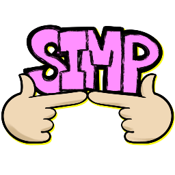 Simp Sticker product image (1)