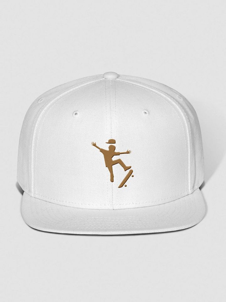 Dazzle Deck White Baseball Cap product image (1)