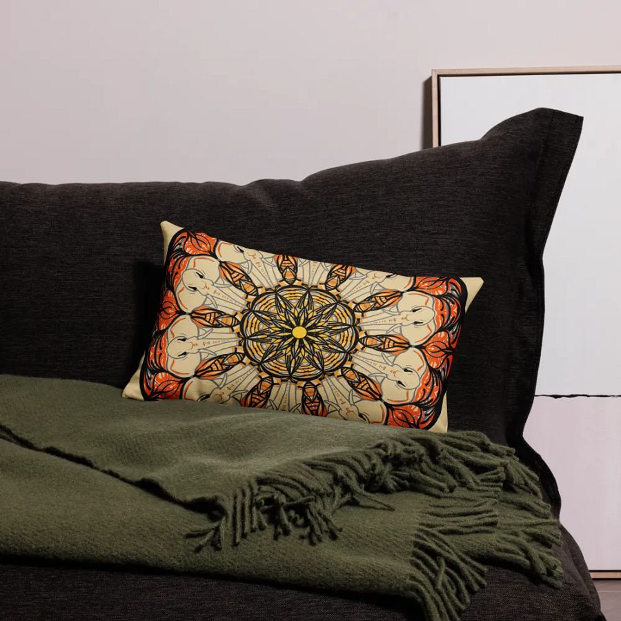 Radiant Mandala All-Over Print Pillow Case product image (1)