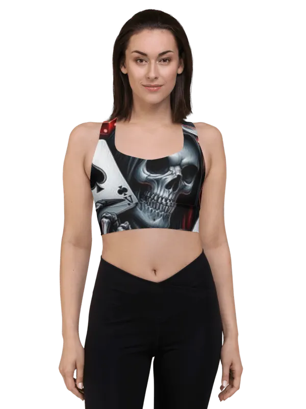 Grim Reaper's Game of Fate Sports Bra product image (1)