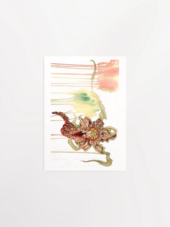 Orchid Vivid Matte Space Poster product image (5)
