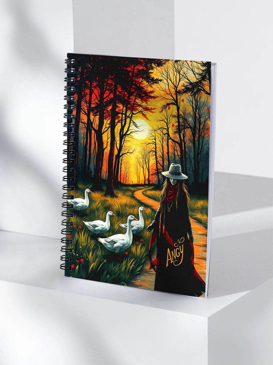 Mystical Wanderer Spiral Notebook product image (4)