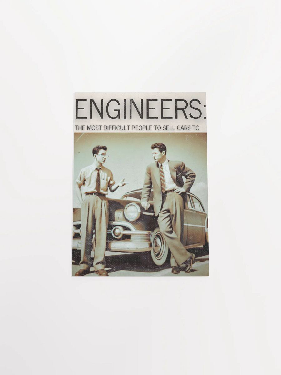 Engineers - The Most Difficult People To Sell Cars To product image (24)