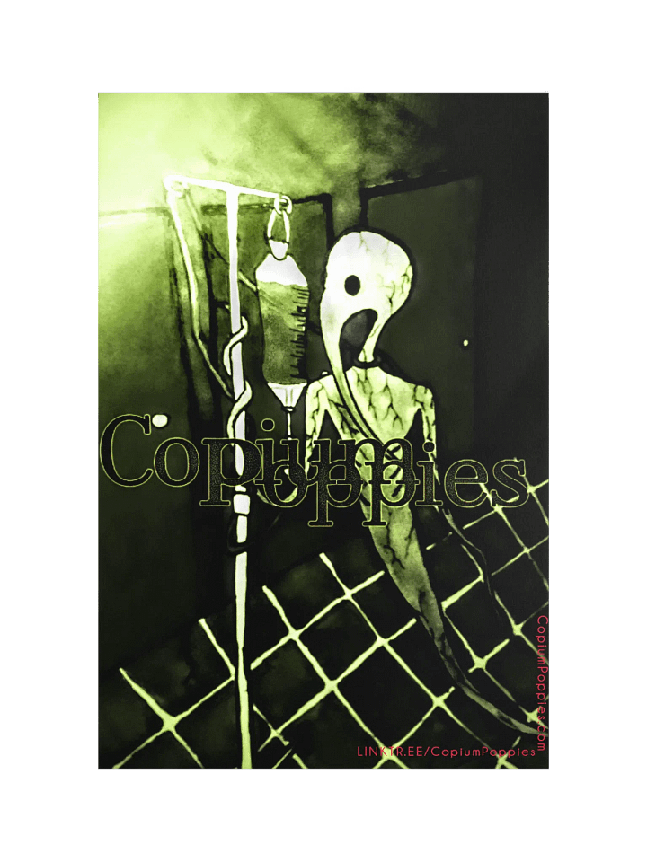 Copium Poppies - "Dmitry's Curse" Poster (Green Variant) product image (1)