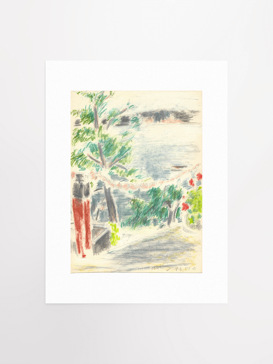Clyde and Joanne's View 09.16.87 Print product image (2)
