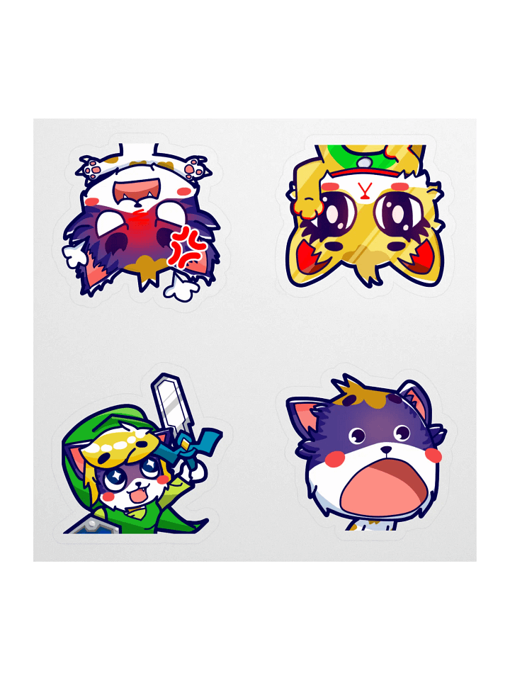Emote Sticker Collection One product image (1)