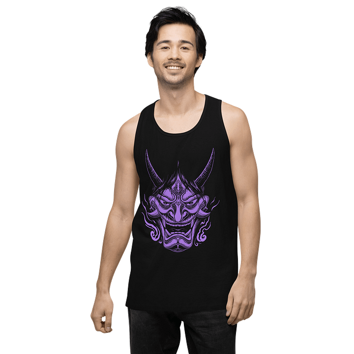 Demon (purple) singlet - male product image (6)