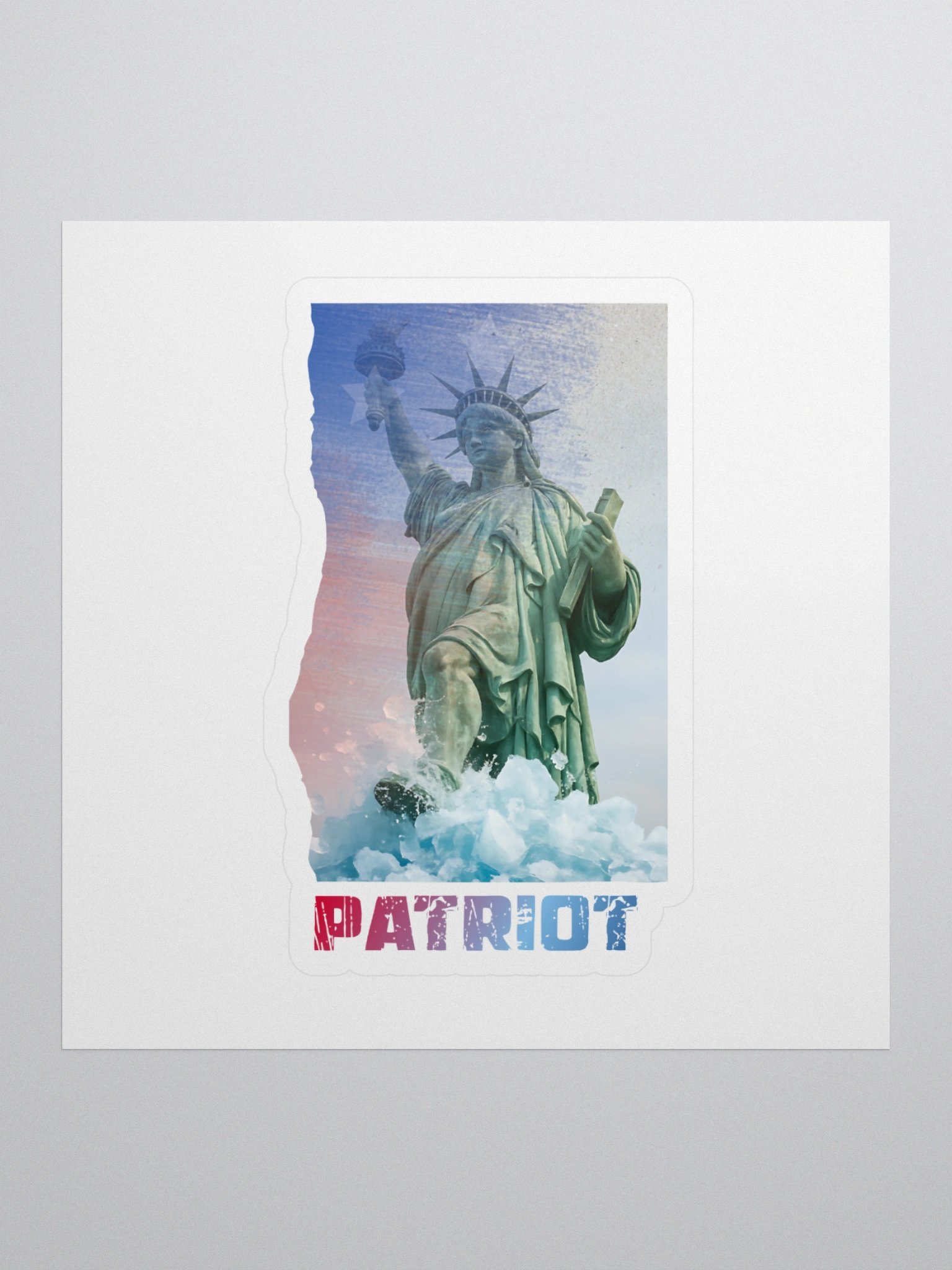 Patriot Liberty Kiss Cut Stickers product image (1)