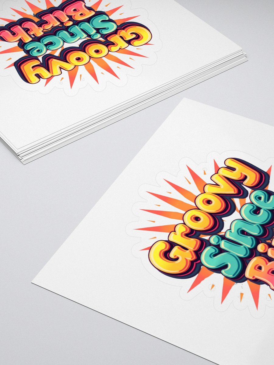 Groovy Since Birth Sticker Set product image (4)