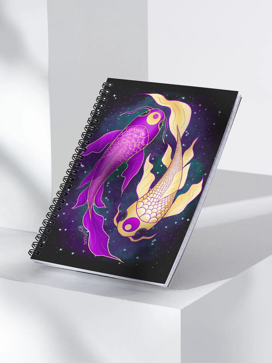 Moonie Koi Spiral Notebook product image (4)