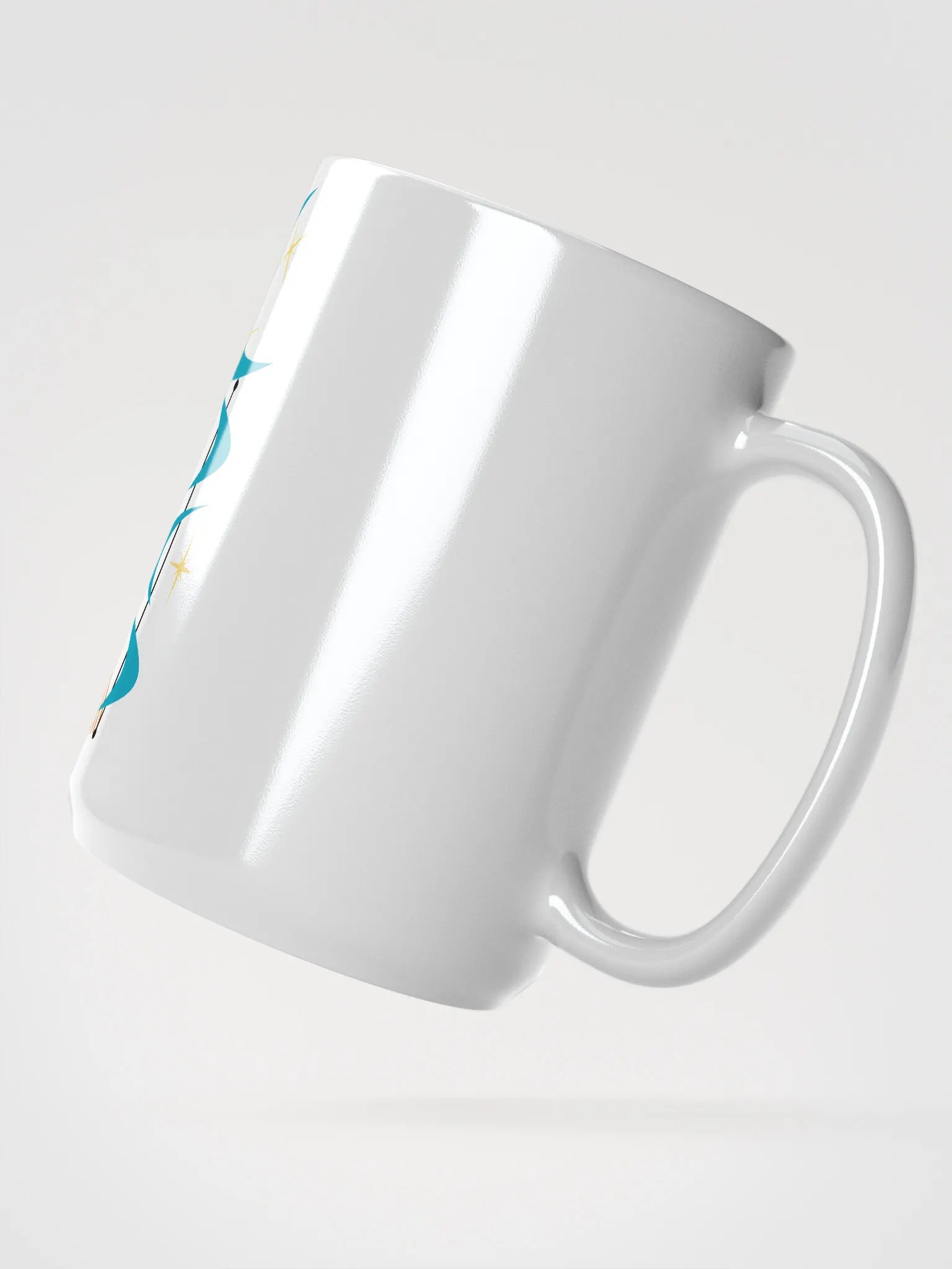 Space Cat Rocket Mug product image (4)
