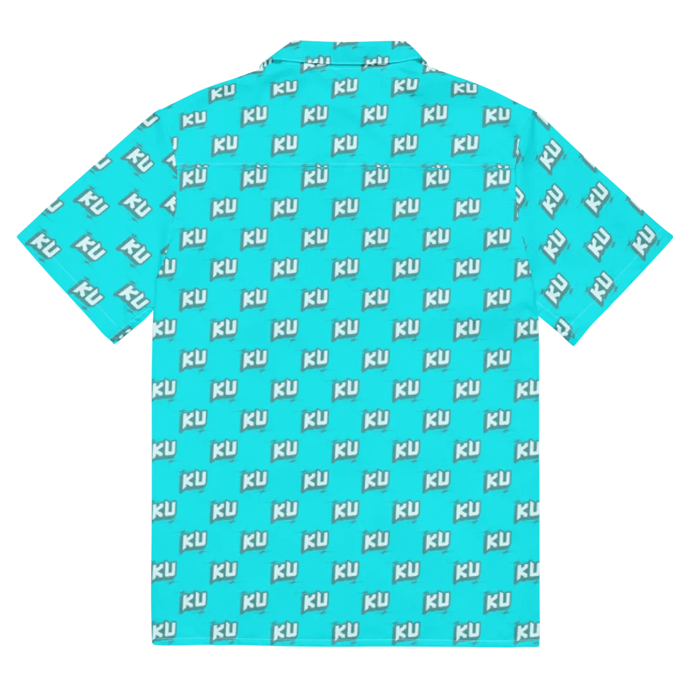 KU Hawaiian Shirt (Sky Cascade) product image (11)