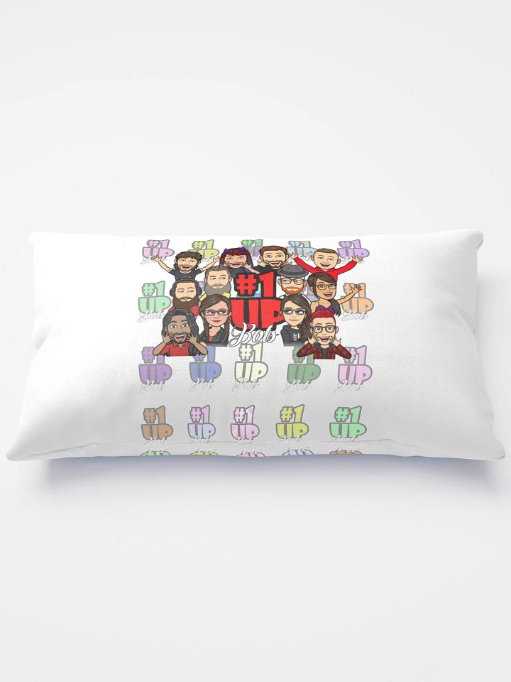 1up Bots Stream Team Pillow product image (1)