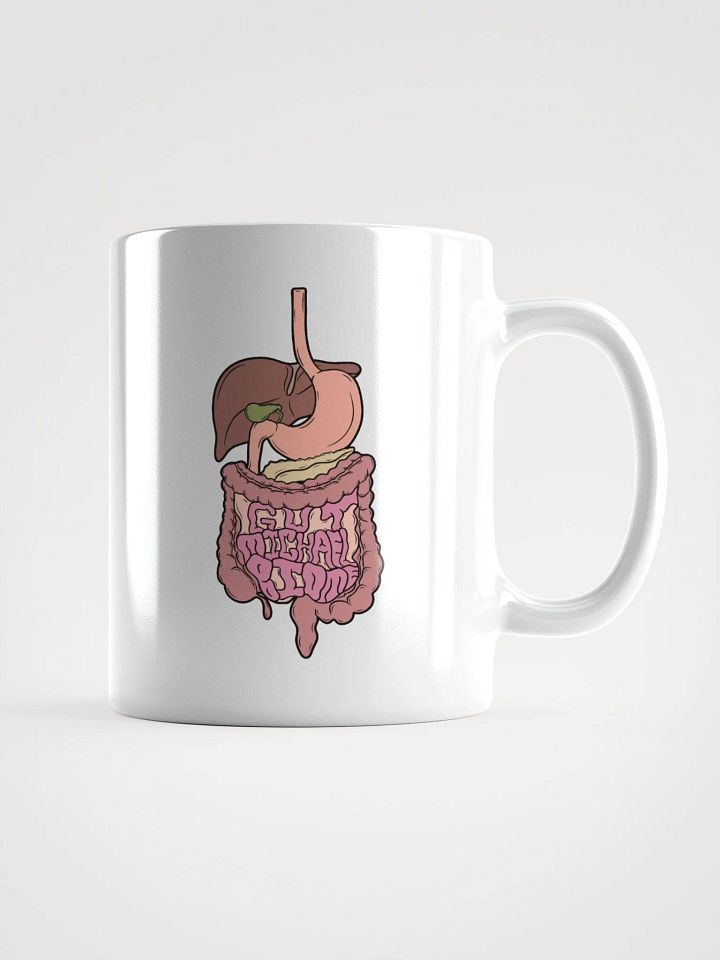 GutMichaelBiome Mug (white) product image (1)
