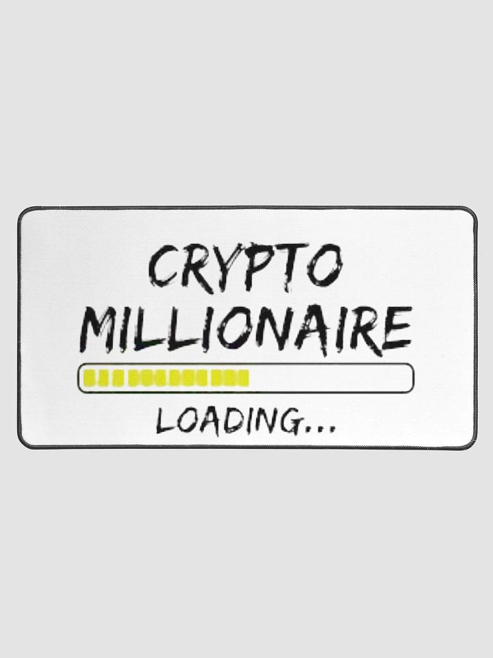 Crypto Millionaire Desk Mat product image (1)