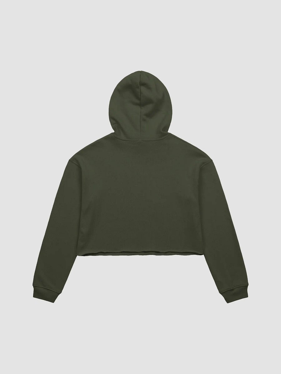 Keep on Growing Cropped Hoodie Pink Logo product image (3)
