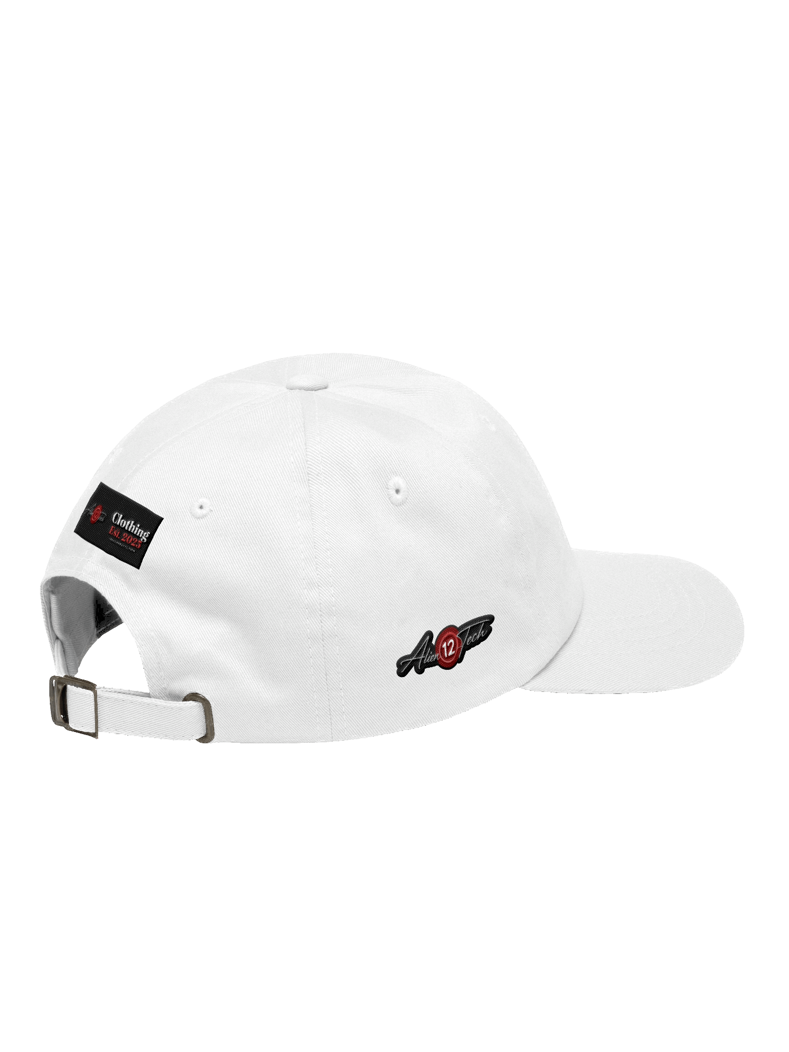 Alien Emblem Hat – White Outline | 12-Inch Reacts | Headgear product image (19)