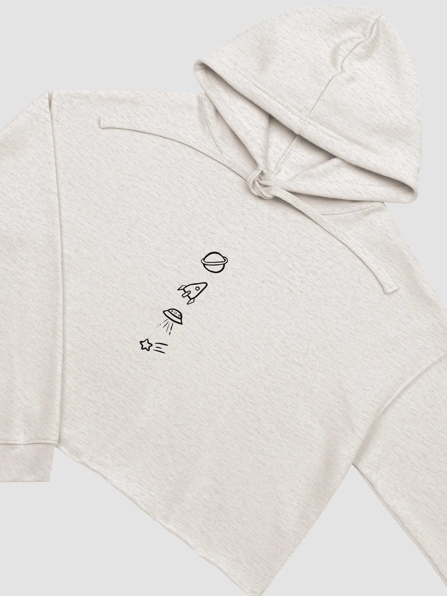 Galactic Dreams Crop Hoodie product image (12)