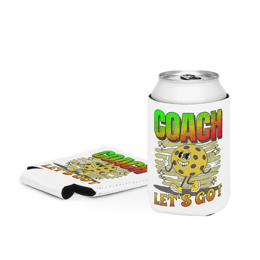 Coach Let's Go! Pickleball Coozie Can Cooler product image (3)