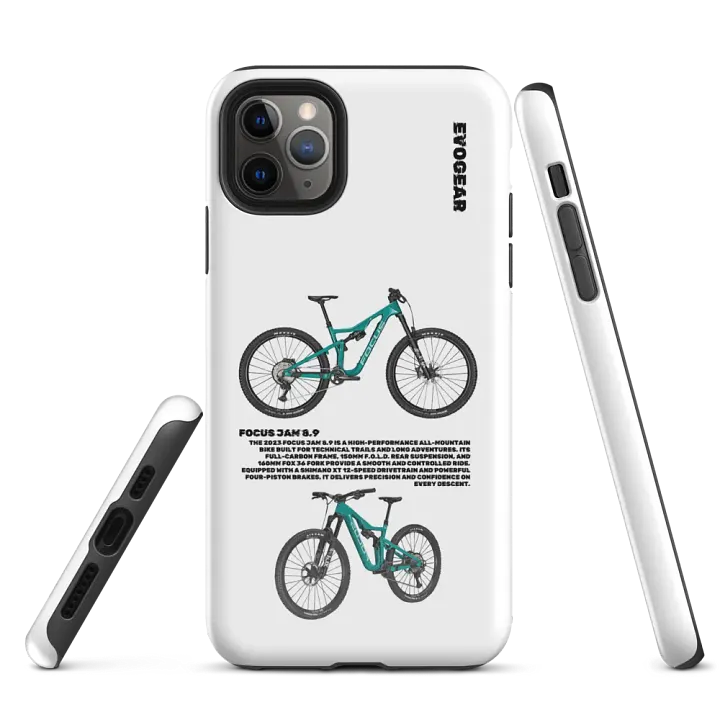White Focus Jam 8.9 iPhone Case product image (5)