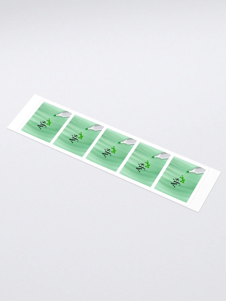 AJ's Ink Kiss Cut Stickers (Set of 5) product image (1)