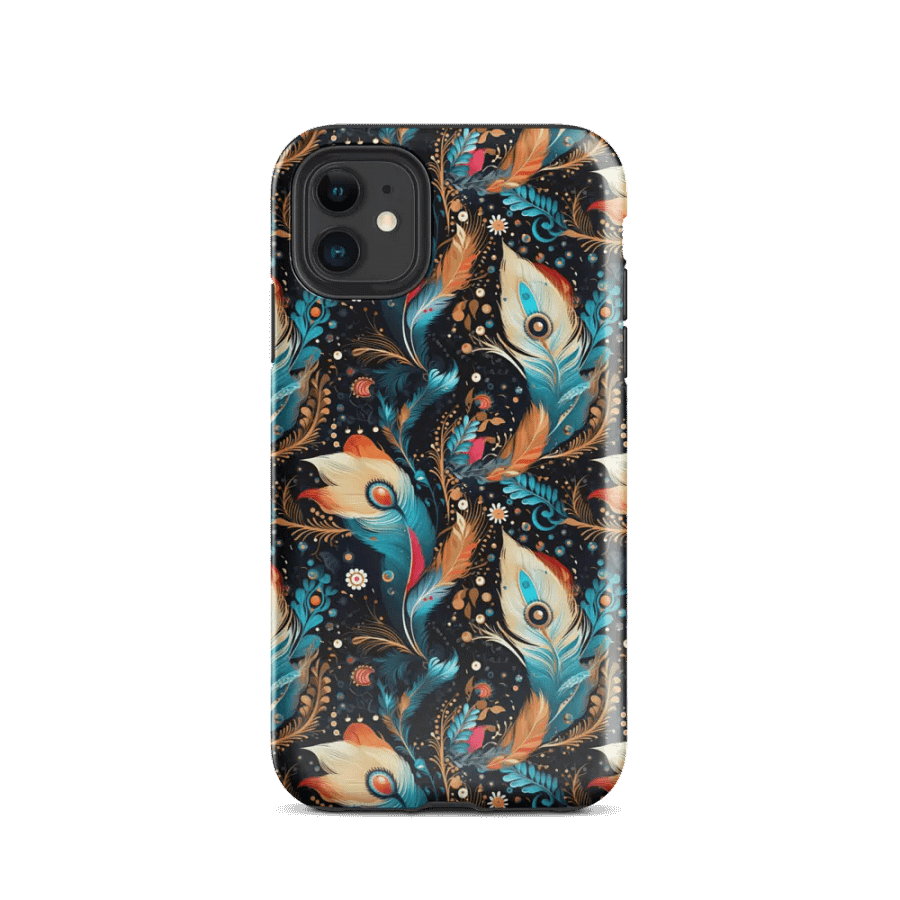 Ethereal Feathers Tough iPhone® Case product image (2)