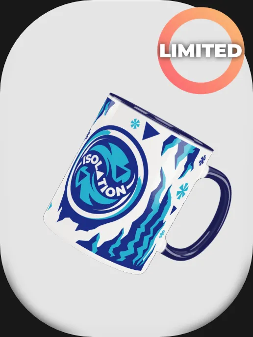 ISOL▲TION — 2024 LOGO — MUG — ICE EDITION product image (1)
