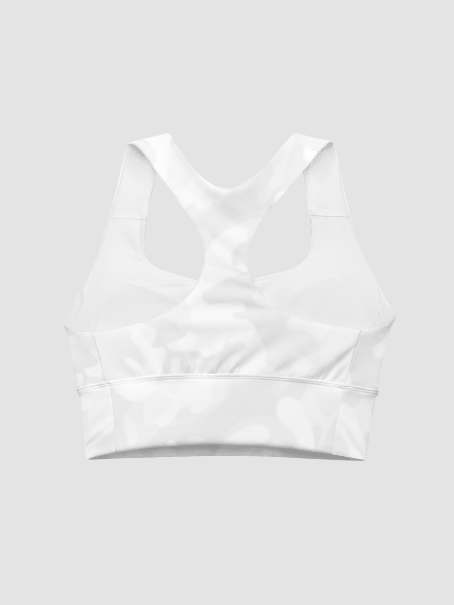 Longline Sports Bra - White Camo product image (6)