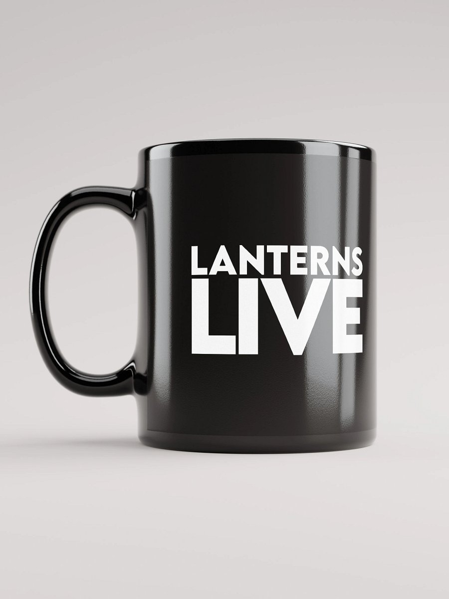 Lanterns Live Emblem & Logo | Black Glossy Mug by Mugz product image (4)