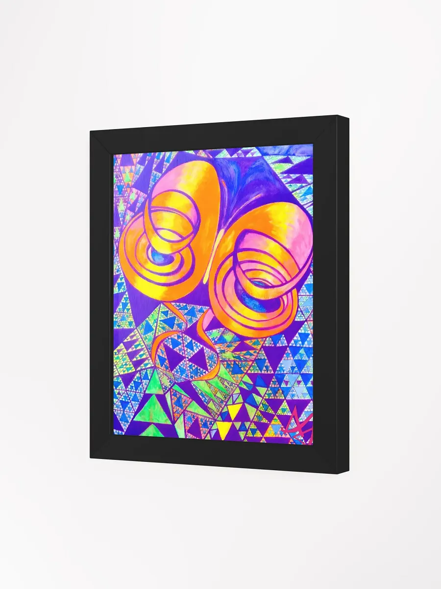 Breaking Free by Arthur Taylor Abstract Acrylic Painting Wall Art Matte Poster product image (3)