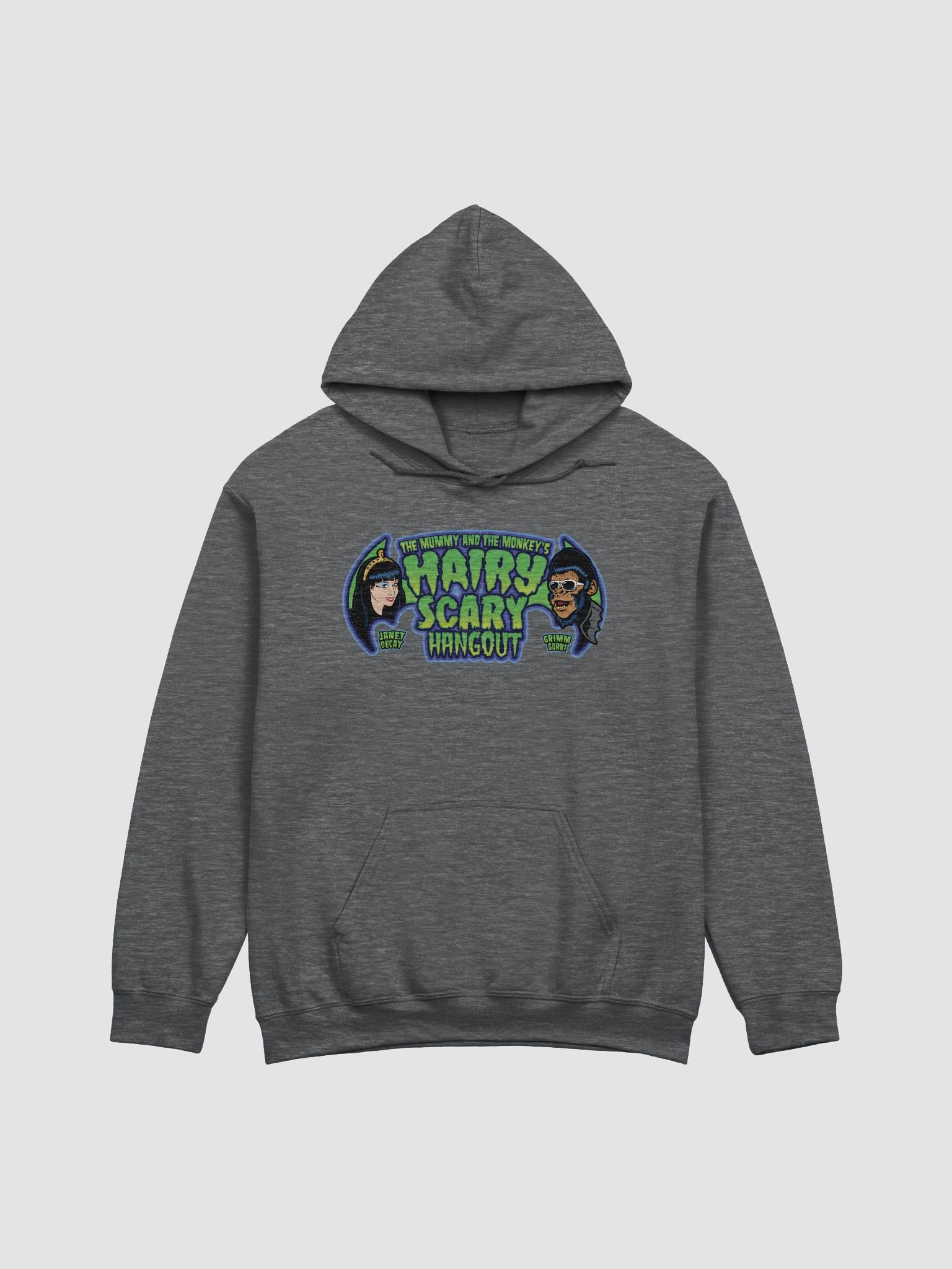 Hairy Scary Gray Hoodie product image (1)