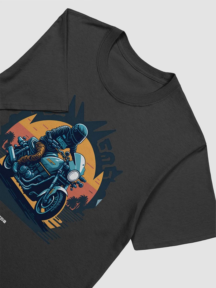Retro Motorcycle Sunset - Tshirt product image (1)
