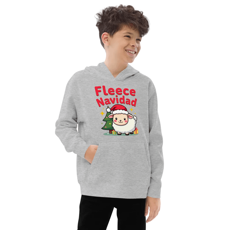 Fleece Navidad Festive Youth Pullover product image (9)