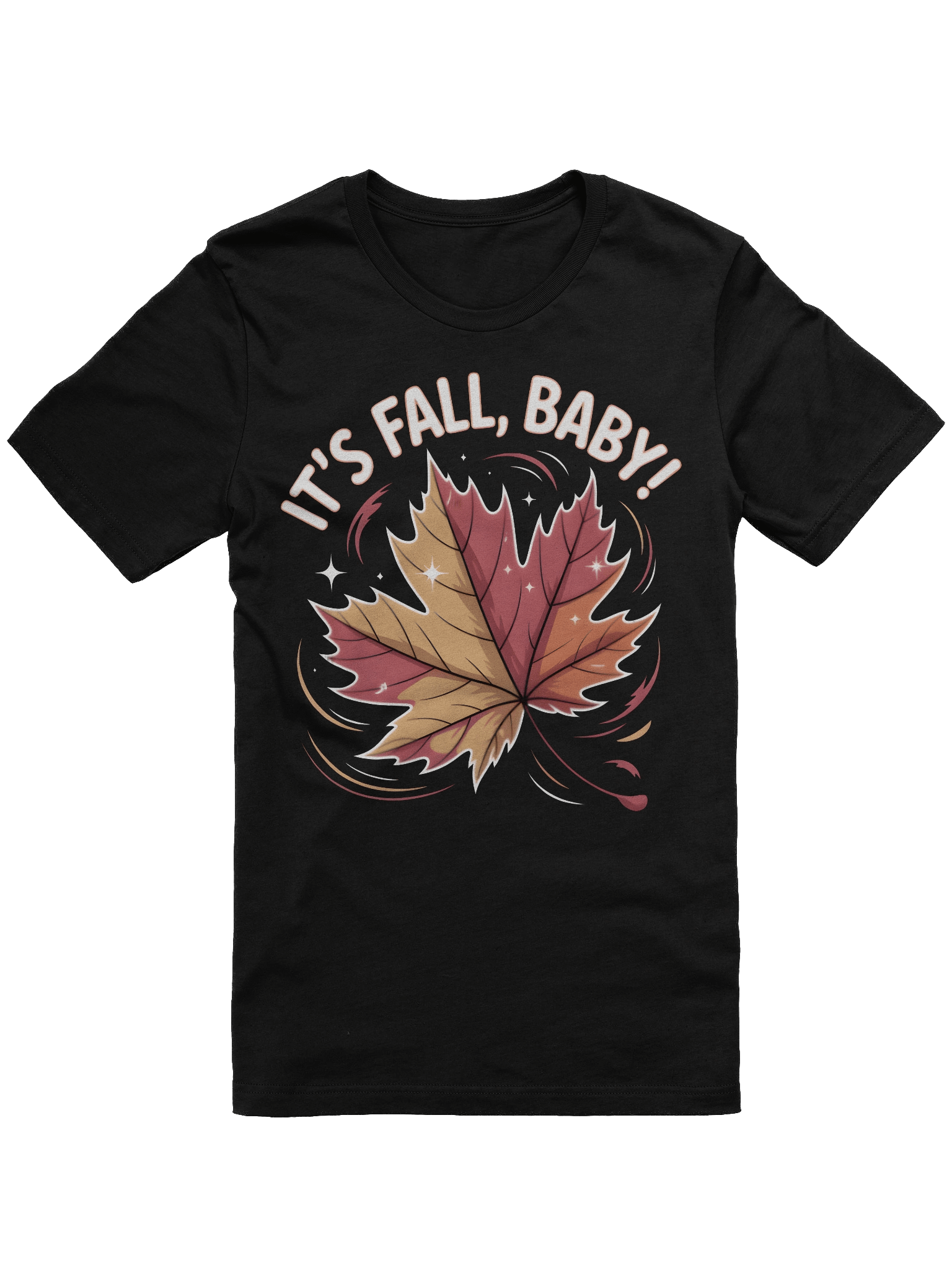 Autumn Sparkle Leaf Tee product image (4)