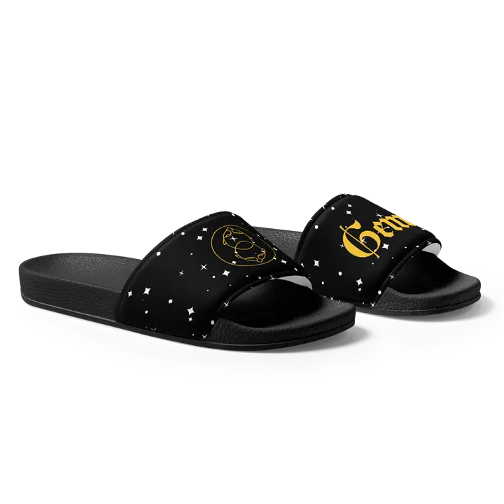 Cosmic Gemini Emblem Men's Slides product image (1)