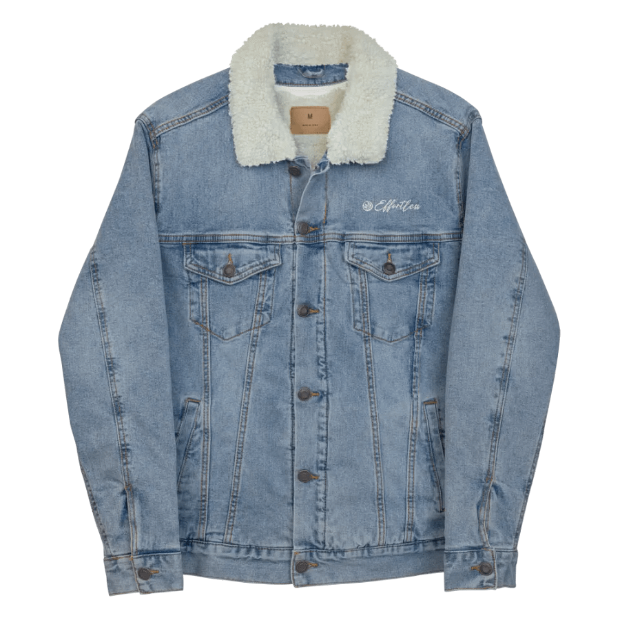 Elegance - Effortless Unisex Light Denim Jacket product image (12)