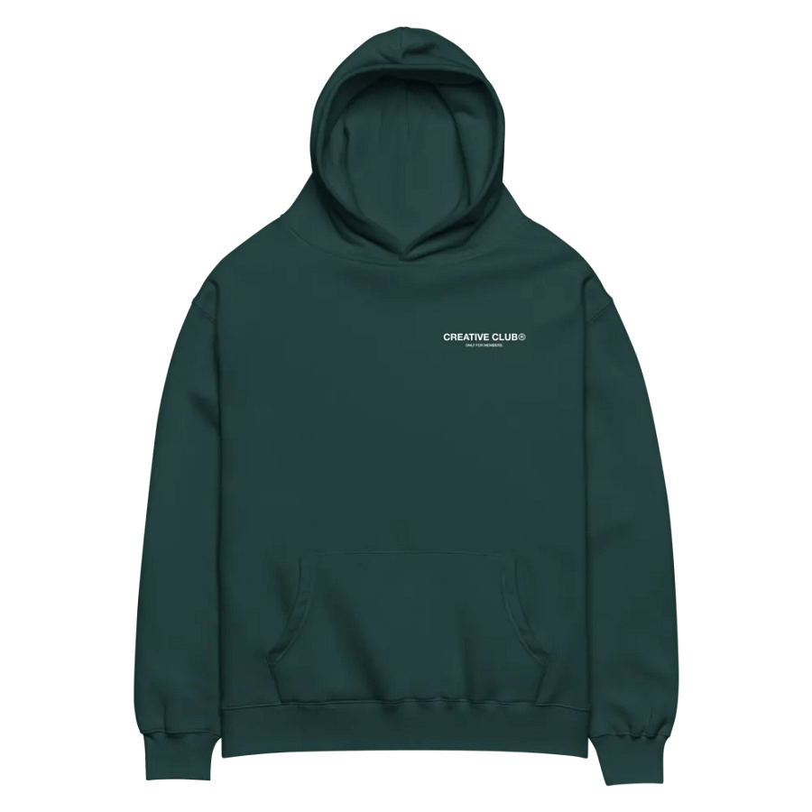 Creative Club Pine Green Hoodie product image (3)
