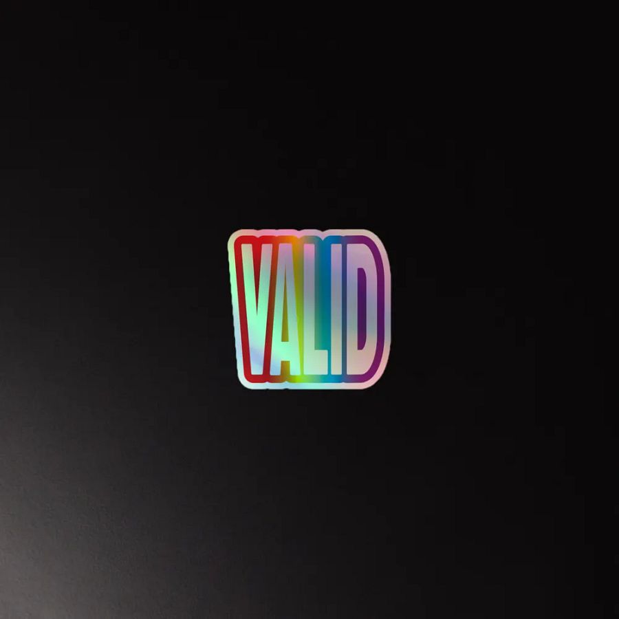 VALID Holographic Sticker product image (2)