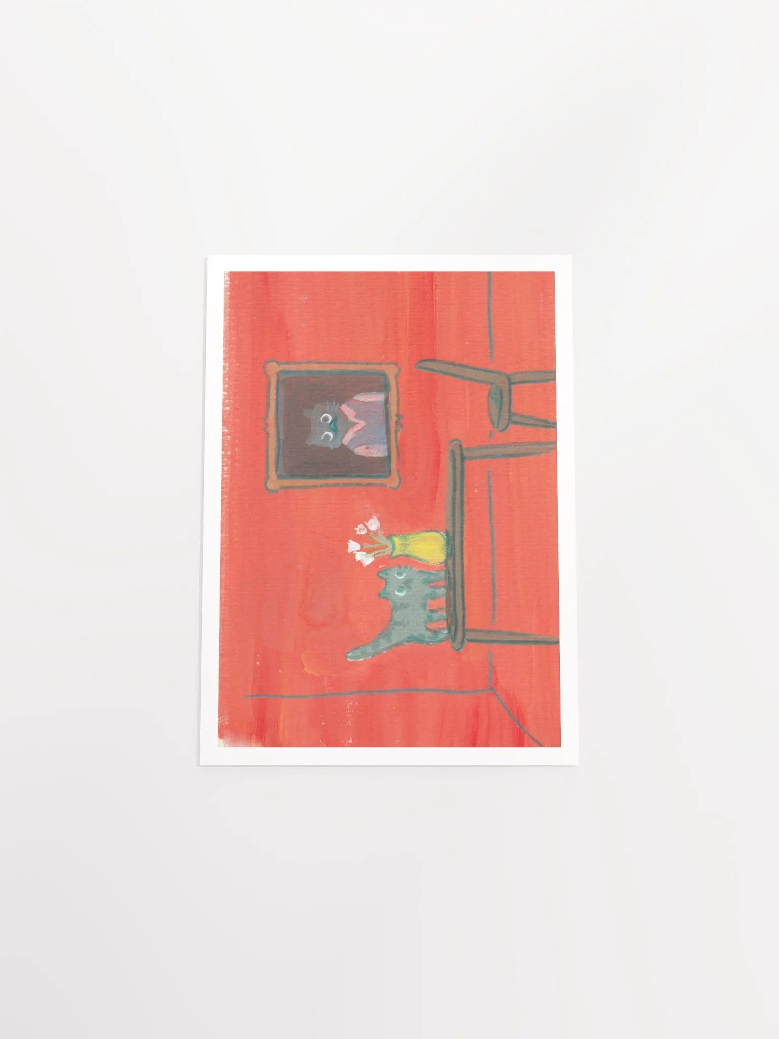 Tabby Cat Art Print product image (5)