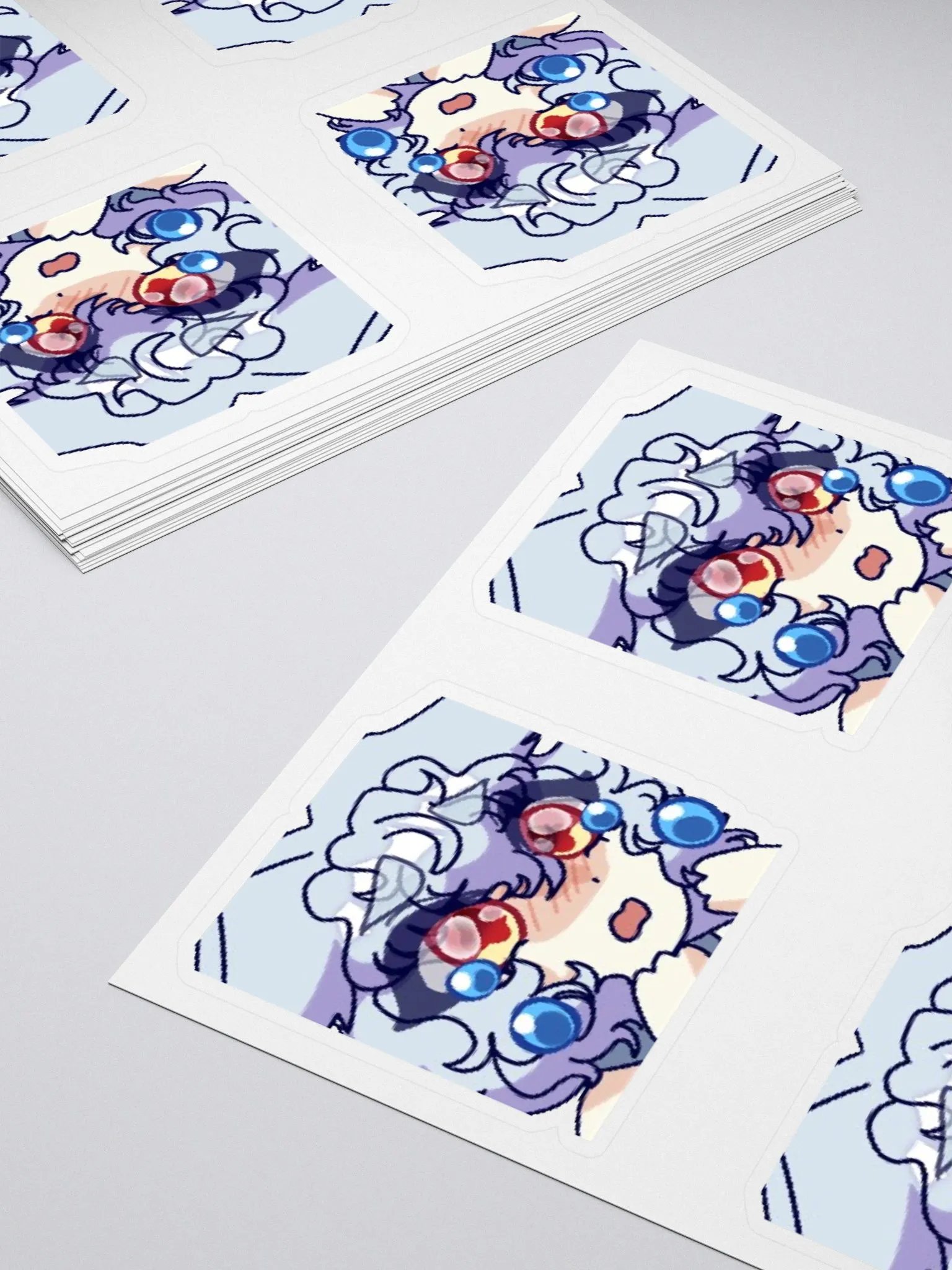 Streissel Sad Sticker Sheet product image (4)
