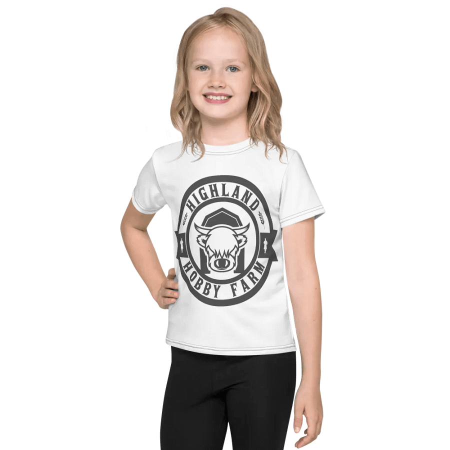 Rustic Cow Print Kids T-Shirt product image (1)