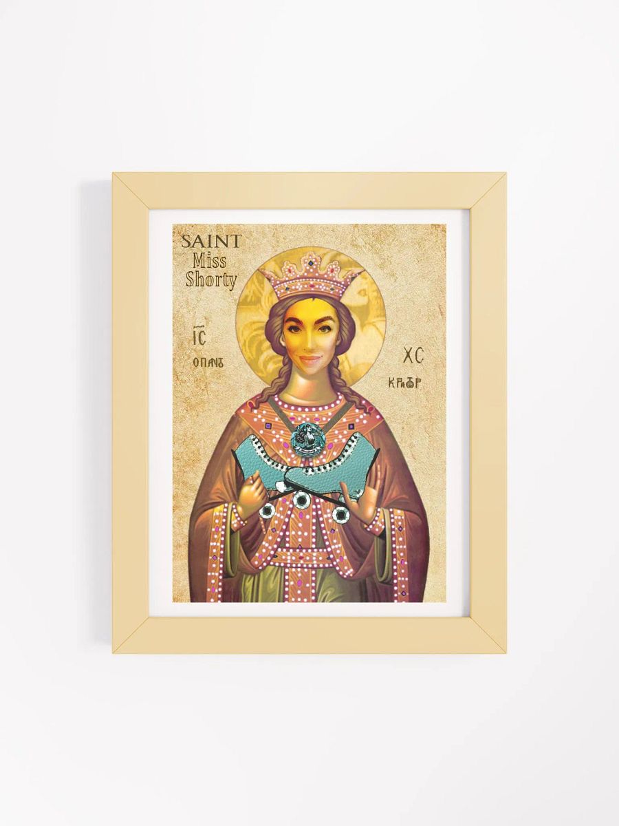 Saint Miss Shorty -- FRAMED product image (12)