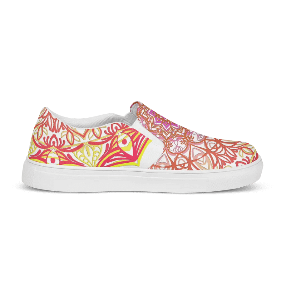 Mandala Magic Women's Slip-On Shoes product image (10)