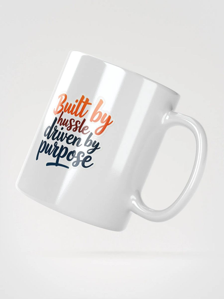Hustle & Purpose White Mug product image (2)